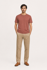 Slow brown Supima T-shirts