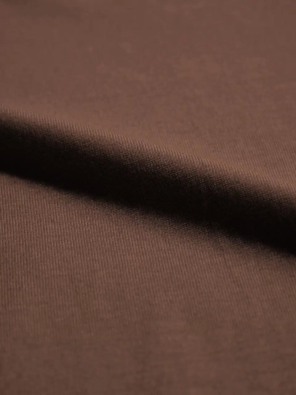 Classic Short Sleeve Round-neck Mocha Mousse Supima T-shirts