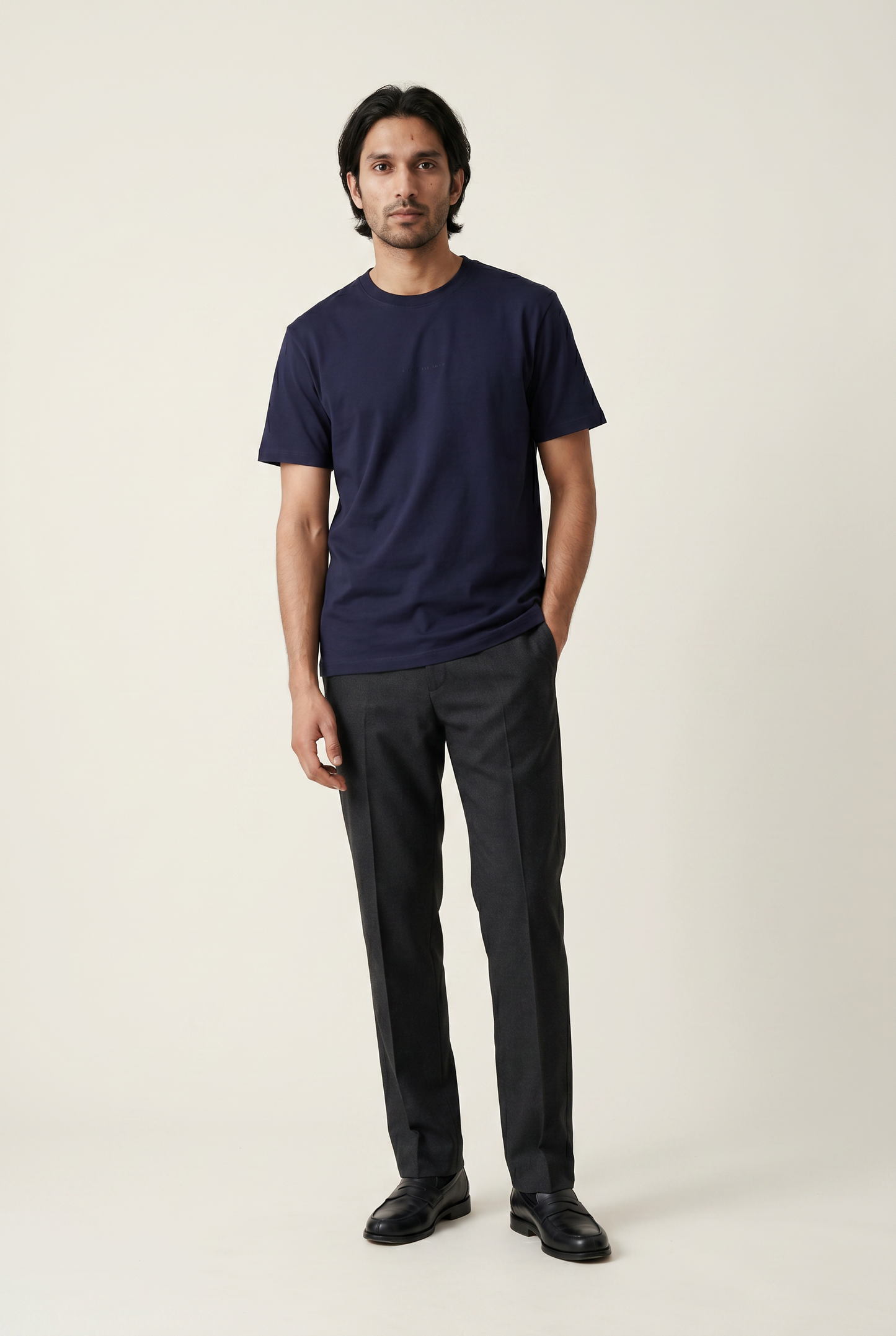 Classic Short Sleeve Round-neck Night-Sky Supima T-shirts