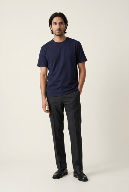 Classic Short Sleeve Round-neck Night-Sky Supima T-shirts