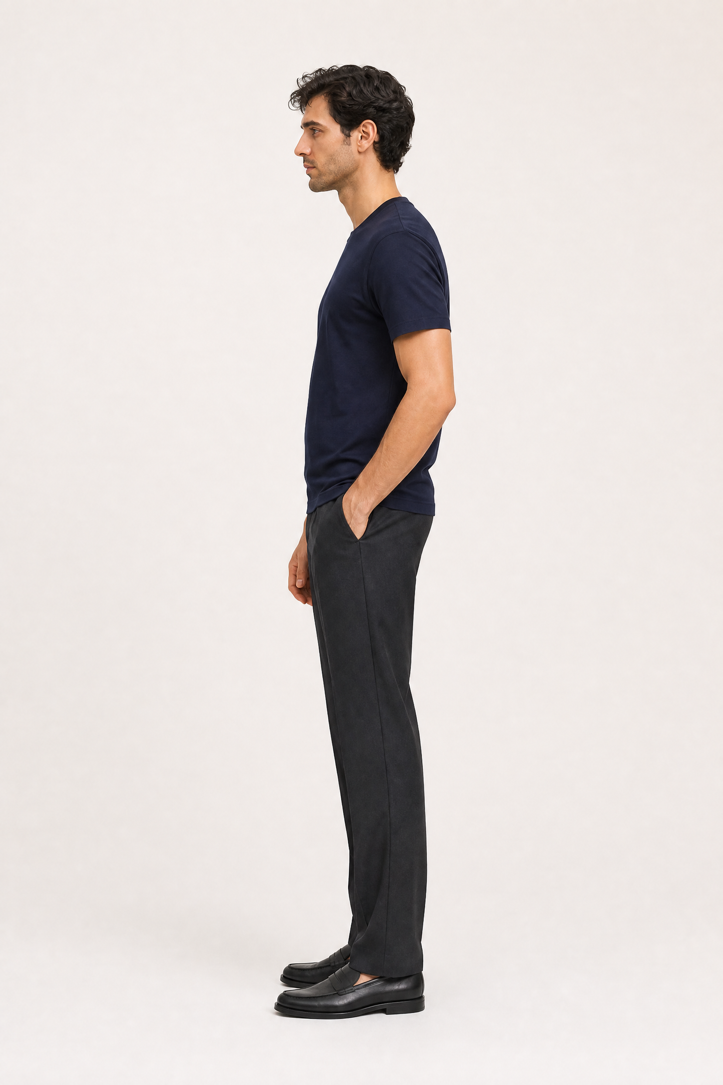 Classic Short Sleeve Round-neck Night-Sky Supima T-shirts